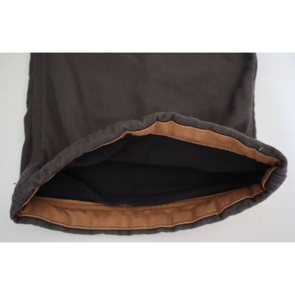 Duluth Men's Sz 42x32 Magnet Gray Fire Hose Fleece-Lined Relaxed Fit Pants - Picture 10 of 12